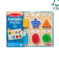 Shapes Chunky Puzzle - 8 Pieces
