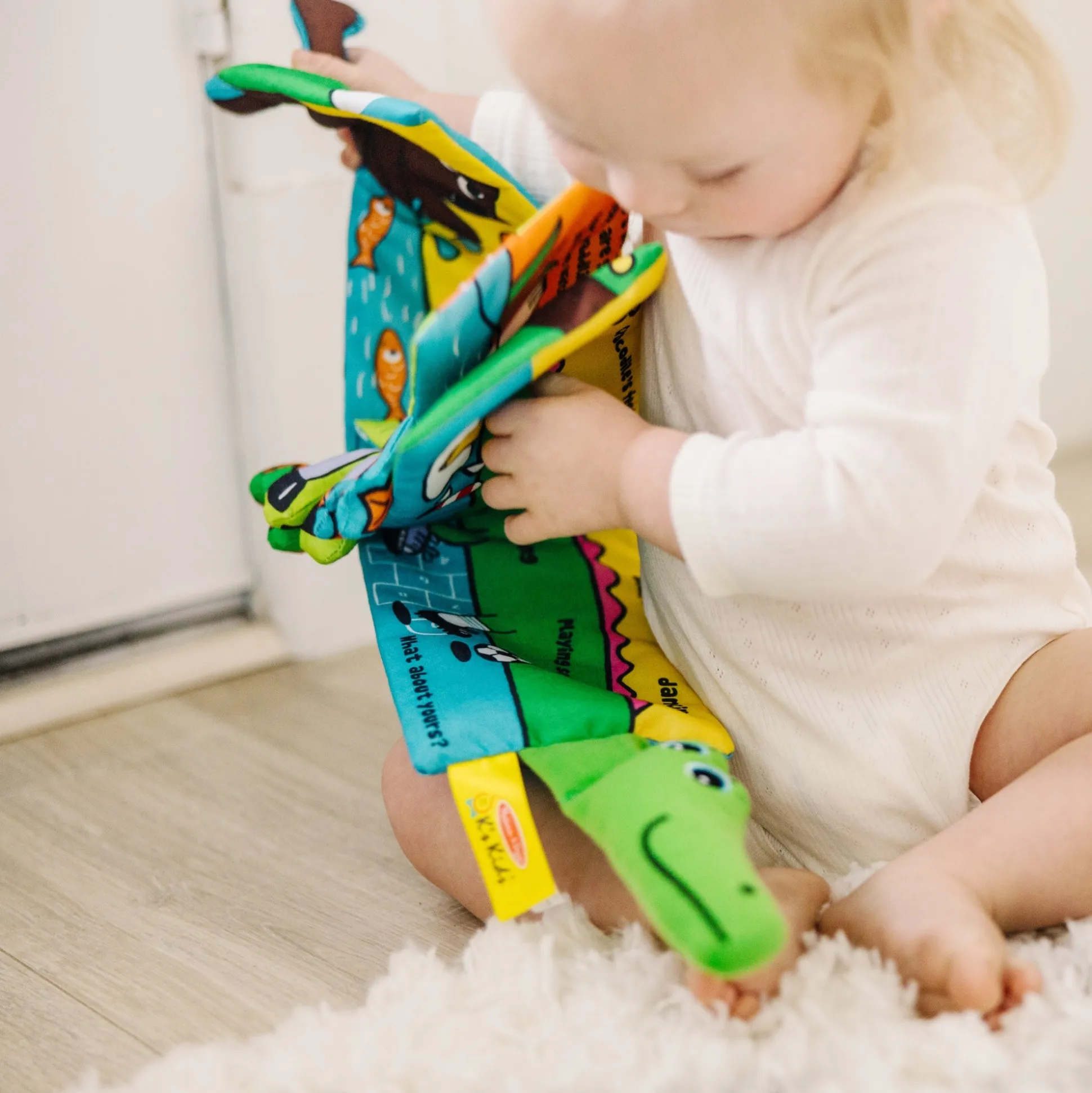Soft Activity Book - Whose Feet?