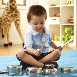 Stainless Steel Pots & Pans Play Set