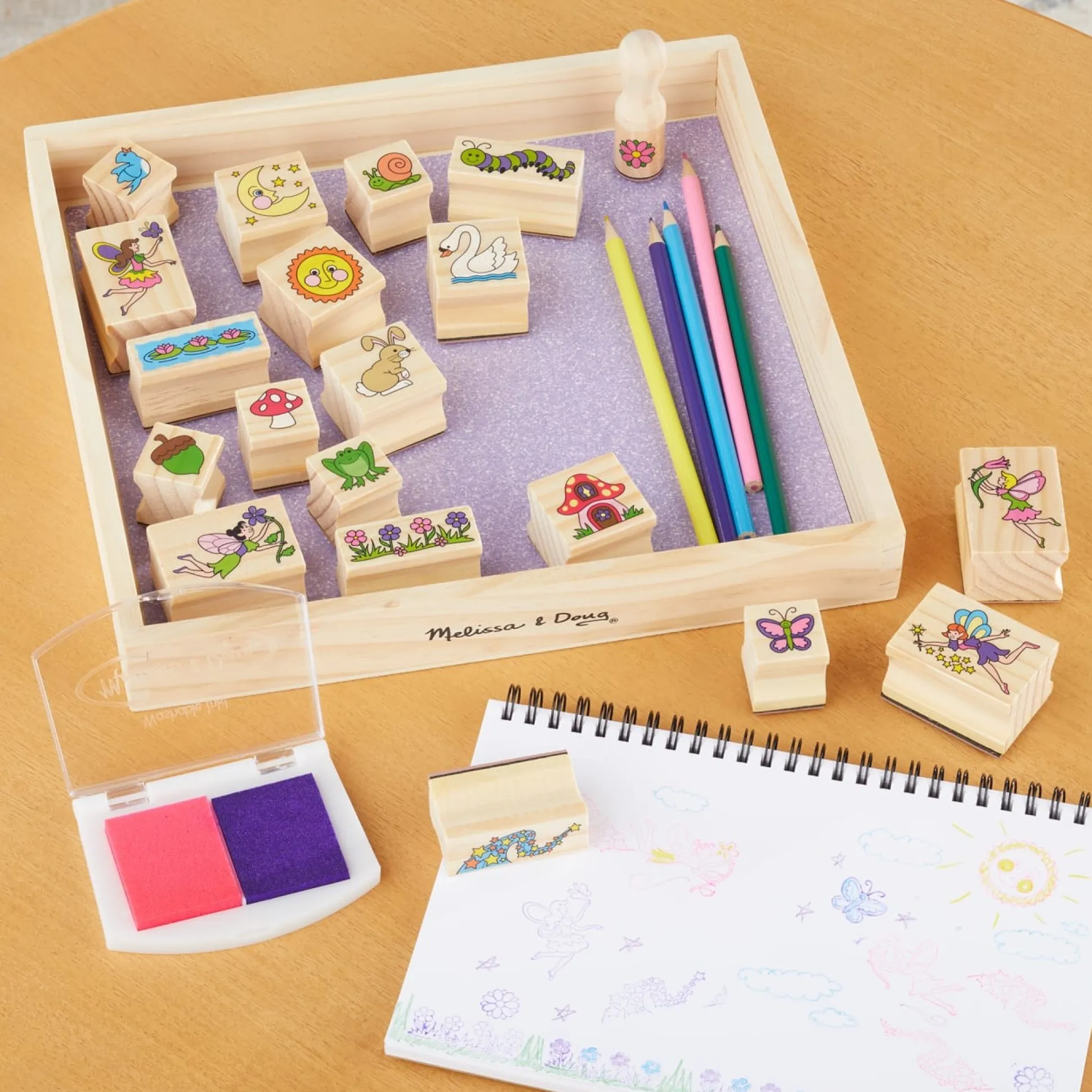 Stamp-a-Scene Fairy Garden