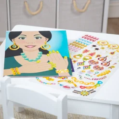 Sticker Pad - Jewelry & Nails Glitter Collection