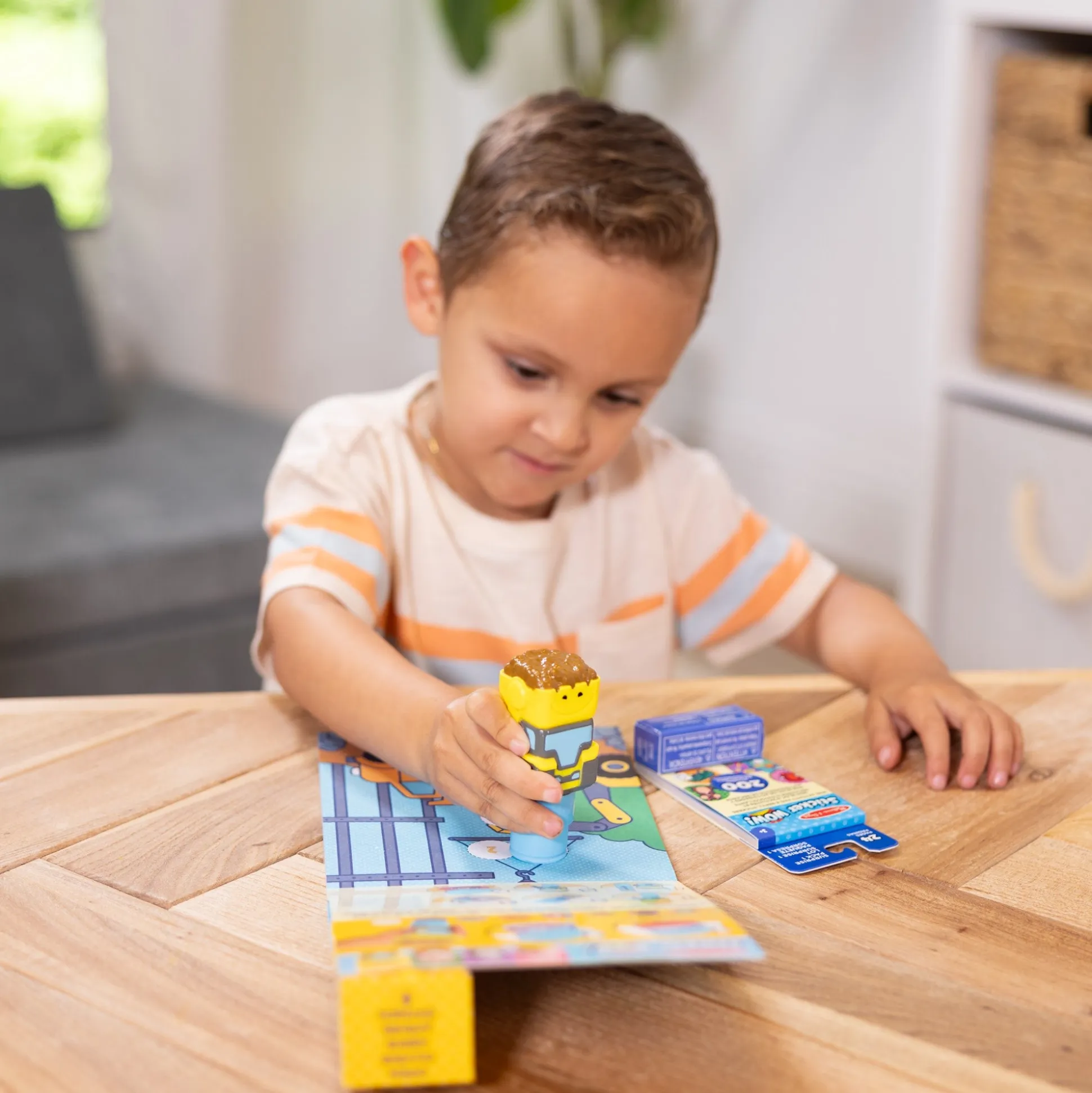 Sticker WOW!™ Activity Pad & Sticker Stamper - Bulldozer