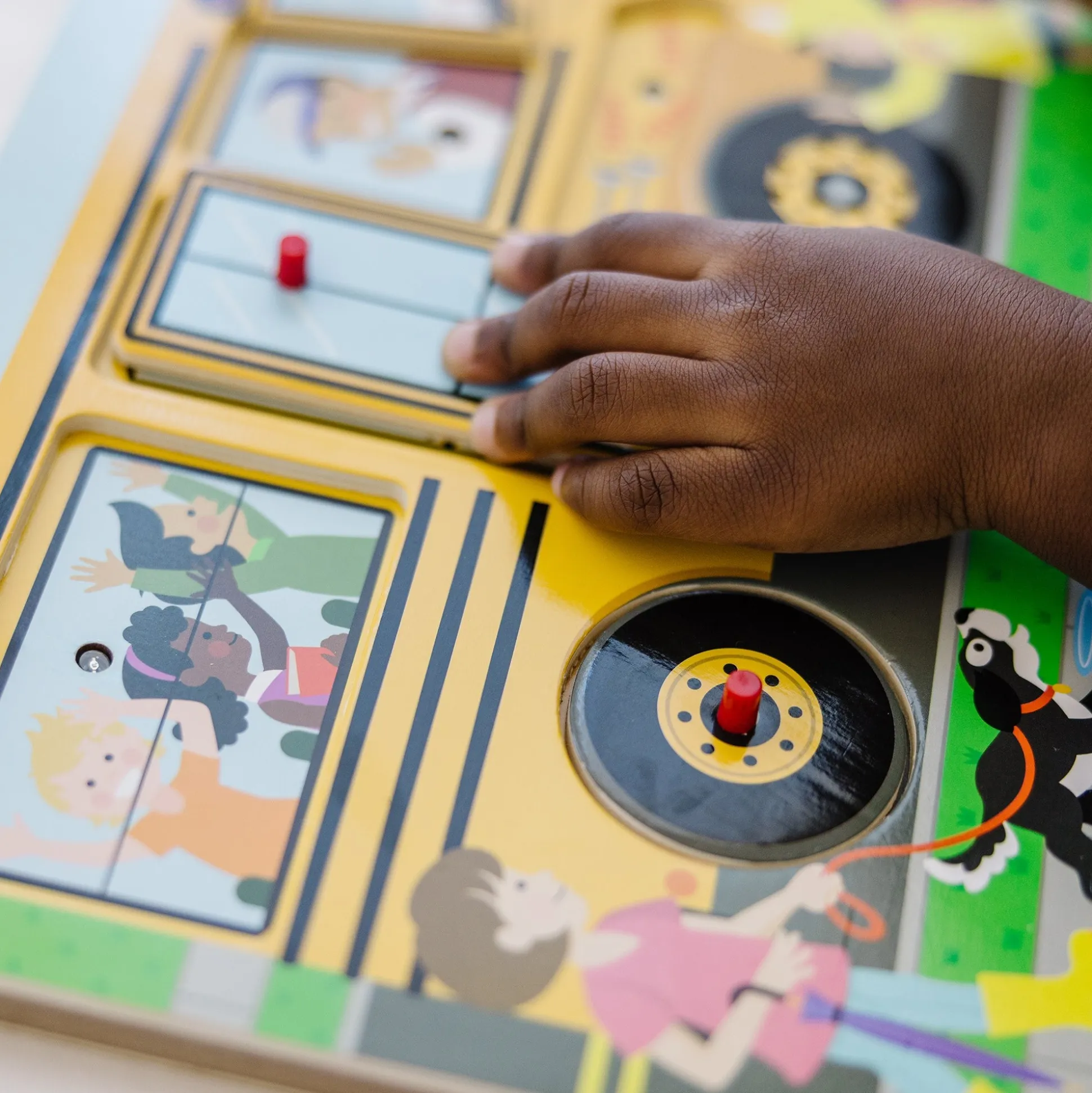 The Wheels on the Bus Song Puzzle - 6 Pieces
