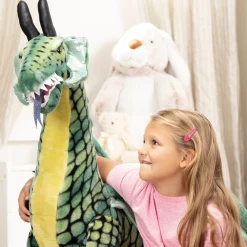 Winged Dragon Lifelike Plush Stuffed Animal