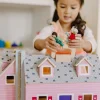Wooden Fold & Go Dollhouse