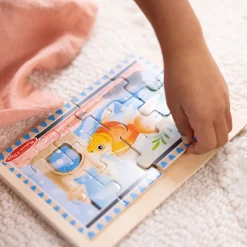 Wooden Jigsaw Puzzles in a Box - Pets
