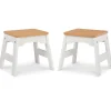 Wooden Stools – Set of 2