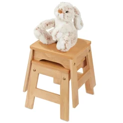 Wooden Stools – Set of 2