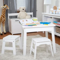 Wooden Stools – Set of 2