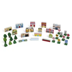 Wooden Town Play Set