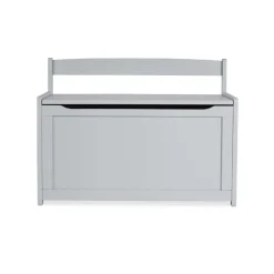 Wooden Toy Chest (Gray)