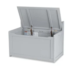 Wooden Toy Chest (Gray)