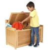 Wooden Toy Chest (Honey)