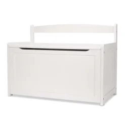 Wooden Toy Chest (White)