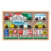 Wooden Vehicles and Traffic Signs